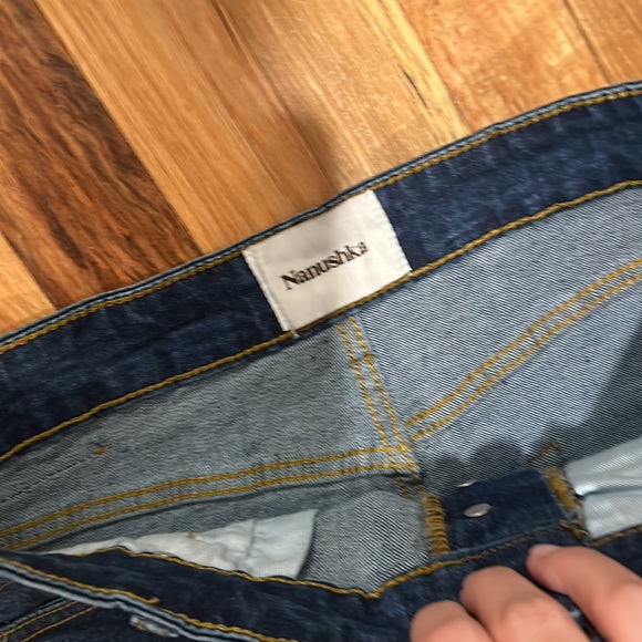 NWT Nanushka Miya Mid Rise Jeans - Picture 3 of 5